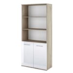 Βιβλιοθήκη με πόρτες 80x36x175.5, Modul 84, Genomax