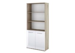Βιβλιοθήκη με πόρτες 80x36x175.5, Modul 84, Genomax