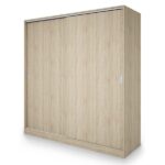 Ντουλάπα συρόμενη, 1211009 Σόνομα, 59x191x180, Genomax