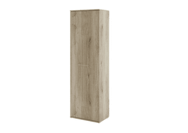Ντουλάπα μονόφυλλη, 55x36x175.5, Modul 66, Genomax - Image 1