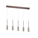 ΠΟΛΥΦΩΤΟ-ΚΡΕΜΑΣΤΟ ΦΩΤΙΣΤΙΚΟ-ΚΩΔ. 51492P-BROWN