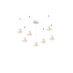 ΠΟΛΥΦΩΤΟ-ΚΡΕΜΑΣΤΟ ΦΩΤΙΣΤΙΚΟ-ΚΩΔ. 51565P-MATT WHITE