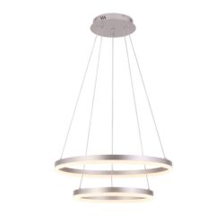 ΠΟΛΥΦΩΤΟ-ΚΡΕΜΑΣΤΟ ΦΩΤΙΣΤΙΚΟ LED-ΚΩΔ. D88059/2-SLV