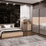 Σετ Κρεβατοκάμαρας 5 τεμαχίων 160/200, Selena, 164/205/90 εκ., Genomax