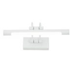 InLight Επιτοίχιο φωτιστικό LED 12W 3000K από λευκό μέταλλο και ακρυλικό D:60cm (1044-Α-Λευκό)