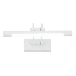 InLight Επιτοίχιο φωτιστικό LED 12W 3000K από λευκό μέταλλο και ακρυλικό D:60cm (1044-Α-Λευκό)