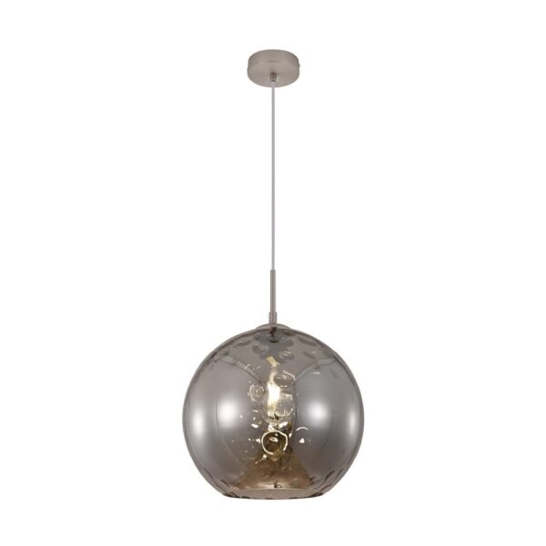 InLight Κρεμαστό φωτιστικό από φιμέ γυαλί 1XE27 D:30cm (4039-A-Fime) - Image 1