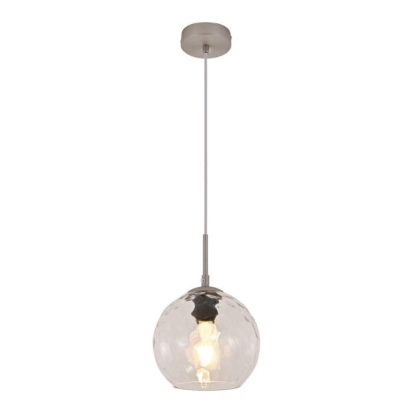 InLight Κρεμαστό φωτιστικό από διάφανο γυαλί 1XE27 D:18cm (4039-B-Transparent) - Image 1