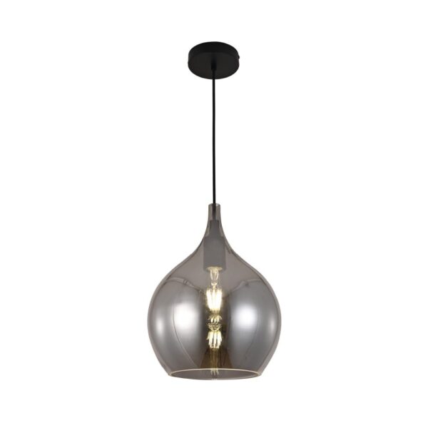 InLight Κρεμαστό φωτιστικό από φιμέ γυαλί 1XE27 D:26cm (4040-Fime) - Image 1