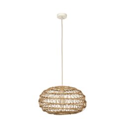 InLight Κρεμαστό Φωτιστικό από σχοινί 1xE27 D:45cm (4041-B)