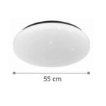 InLight Πλαφονιέρα οροφής LED 36W 4000K από λευκό ακρυλικό D:55cm (42162-Α-Λευκό) - Image 2