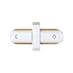 InLight Σύνδεσμος Ευθεία Λευκός Μονοφασικής Ράγας (TC001-WH)