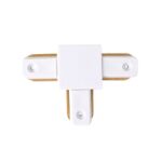 InLight Σύνδεσμος Τ Λευκός Μονοφασικής Ράγας (TC003-WH)