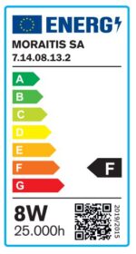 InLight E14 LED C37 8watt 4000Κ Φυσικό Λευκό (7.14.08.13.2) - Image 2