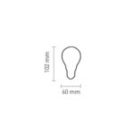 InLight E27 LED Filament A60 10watt Dimmable (7.27.10.18.2) - Image 2