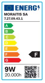 InLight E27 LED A60 9watt 3000Κ Day Night Sensor Θερμό Λευκό (7.27.09.43.1) - Image 3
