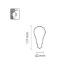 InLight E27 LED A60 9watt 3000Κ Day Night Sensor Θερμό Λευκό (7.27.09.43.1) - Image 2