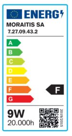 InLight E27 LED A60 9watt 4000Κ Day Night Sensor Φυσικό Λευκό (7.27.09.43.2) - Image 3