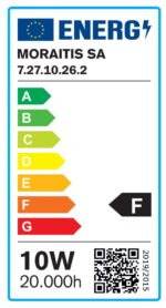 InLight E27 LED Filament ST64 10watt (7.27.10.26.2) - Image 3