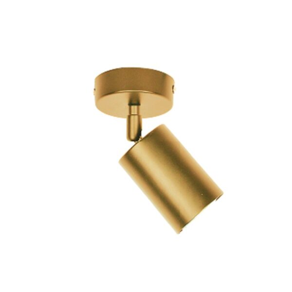 InLight Επιτοίχιο σποτ από χρυσαφί μέταλλο 1XGU10 D:15cm (9082-1) - Image 1