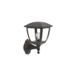 it-Lighting Avalanche 1xE27 Outdoor Wall Lamp Black D:22cmx30cm (80201214)