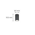 it-Lighting Chelan 1xGU10 Outdoor Ceiling Down Light White D:10.3cmx6cm (80300124) - Image 3