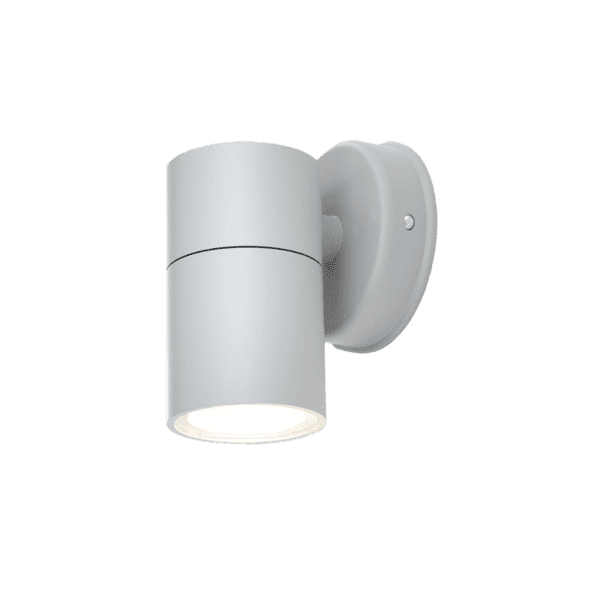 it-Lighting Eklutna 1xGU10 Outdoor Wall Lamp Grey D:11.3cmx11.3cm (80200534) - Image 1