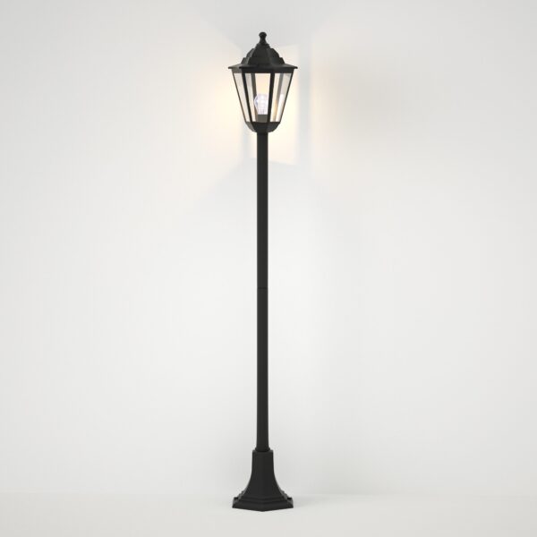 it-Lighting Redfish 1xE27 Outdoor Pole Light Black D:120cmx21.6cm (80500214) - Image 2
