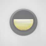 it-Lighting Maroon LED 2W 3CCT Outdoor Wall Lamp Grey D:15cmx2.7cm (80201630) - Image 2