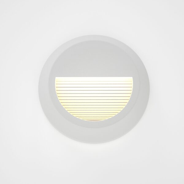 it-Lighting Maroon LED 2W 3CCT Outdoor Wall Lamp White D:15cmx2.7cm (80201620) - Image 2