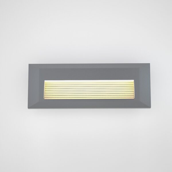 it-Lighting Mono LED 3W 3CCT Outdoor Wall Lamp Grey D:22cmx2.8cm (80201730) - Image 2