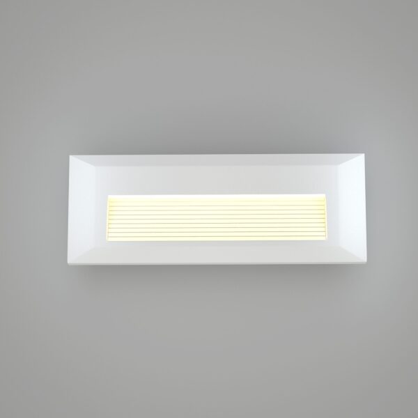 it-Lighting Mono LED 3W 3CCT Outdoor Wall Lamp White D:22cmx2.8cm (80201720) - Image 2