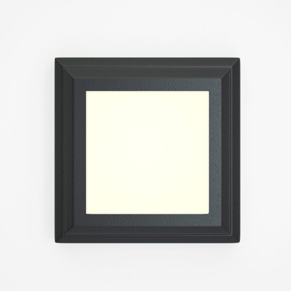 it-Lighting George LED 3.5W 3CCT Outdoor Wall Lamp Anthracite D:12.4cmx12.4cm (80201540) - Image 2