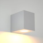 it-Lighting Norman 1xGU10 Outdoor Up or Down Wall Lamp Grey D:8cmx7cm (80200434) - Image 2