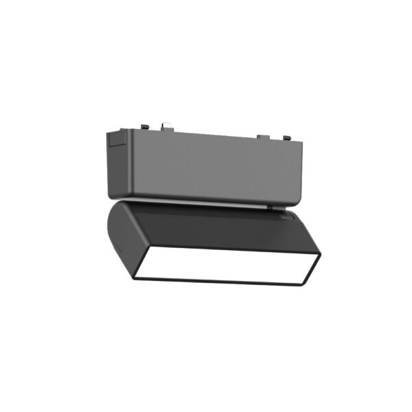InLight Φωτιστικό LED 5W 3CCT για Ultra-Thin μαγνητική ράγα σε μαύρη απόχρωση (by tuya and zigbee) D:12,8cmX8cm (T04905-BL) - Image 1