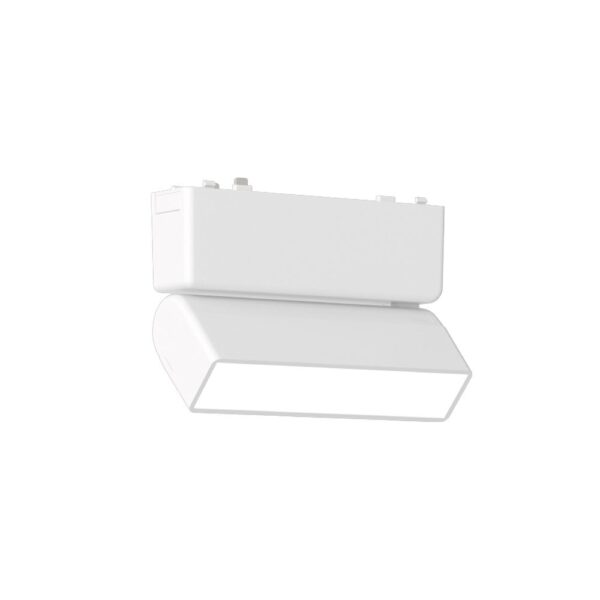 InLight Φωτιστικό LED 5W 3CCT για Ultra-Thin μαγνητική ράγα σε λευκή απόχρωση (by tuya and zigbee) D:12,8cmX8cm (T04905-WH) - Image 1
