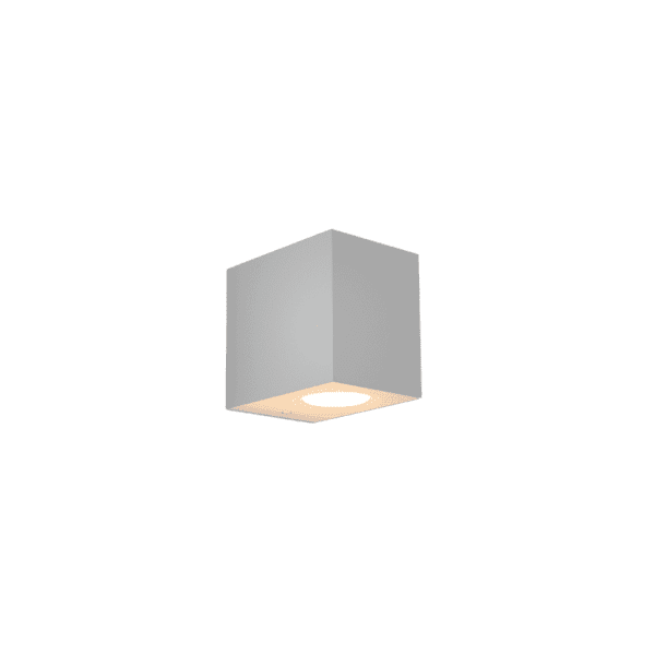 it-Lighting Norman 1xGU10 Outdoor Up or Down Wall Lamp Grey D:8cmx7cm (80200434) - Image 1