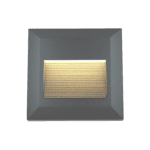 it-Lighting Salmon LED 2W 3CCT Outdoor Wall Lamp Anthracite CCT D:12.4cmx12.4cm (80201840)