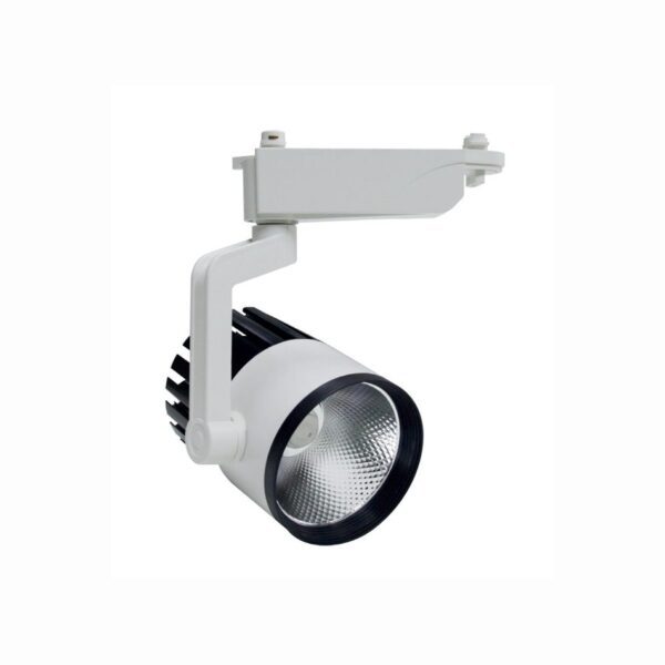 InLight Σποτ Ράγας Λευκό LED 30W 4000K D:10cmX23cm (T00102-WH) - Image 1