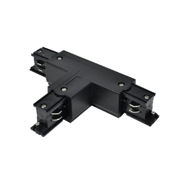 InLight Σύνδεσμος Τ μαύρος για τριφασική ράγα (TC013-BL) - Image 1
