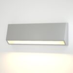 it-Lighting Blue LED 4W 3CCT Outdoor Wall Lamp Grey D:22cmx8cm (80202330) - Image 2