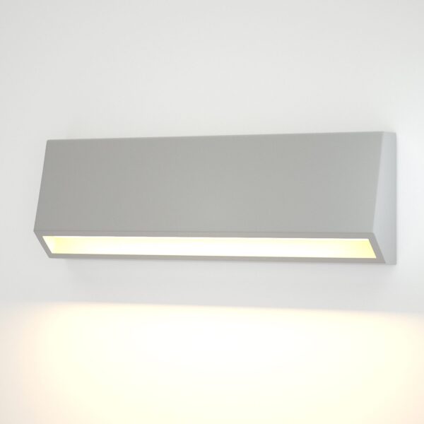 it-Lighting Blue LED 4W 3CCT Outdoor Wall Lamp Grey D:22cmx8cm (80202330) - Image 2