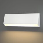 it-Lighting Blue LED 4W 3CCT Outdoor Wall Lamp White D:22cmx8cm (80202320) - Image 2