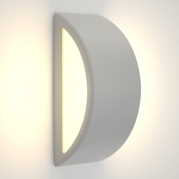 it-Lighting Clear 1xE27 Outdoor Up-Down Wall Lamp Grey D:32cmx13cm (80202734) - Image 2