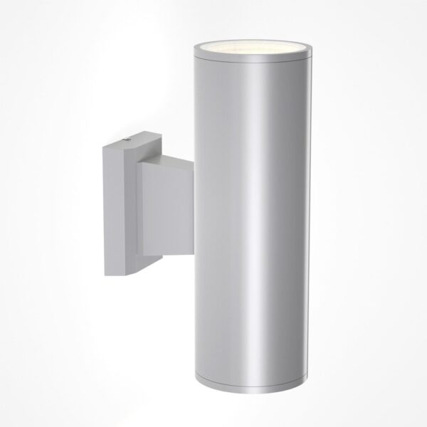 it-Lighting Winnipeg 2xΕ27 Outdoor Up-Down Wall Lamp Grey D:15.3cmx26cm (80203434) - Image 1