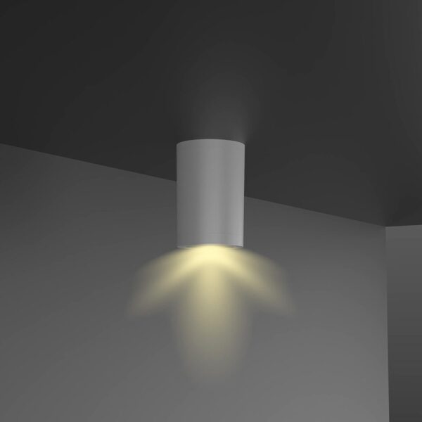InLight Πλαφονιέρα οροφής LED 28W 3CCT (by switch on base) από γκρι μέταλλο και ακρυλικό D:40cm (42035-C-Gray)