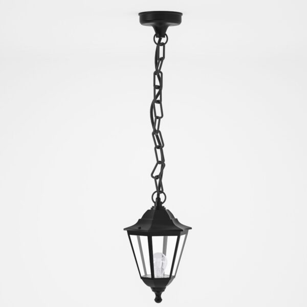 it-Lighting Redfish 1xE27 Outdoor Pendant Light Black D:137cmx21.5cm (80300114) - Image 2