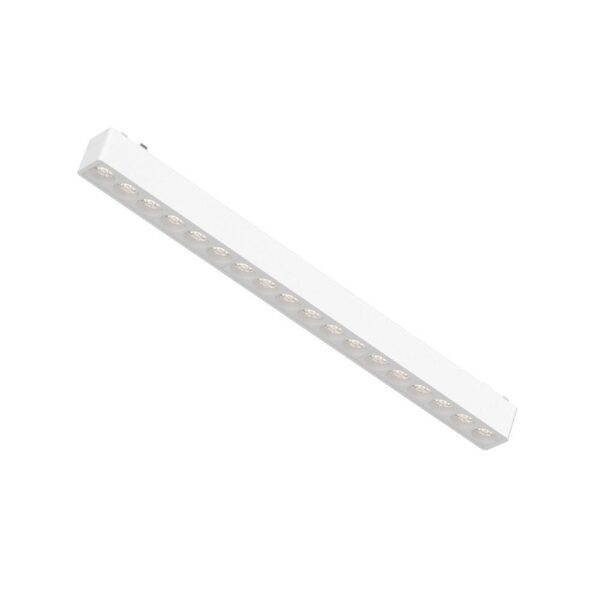 InLight Φωτιστικό LED 18W 3000K για Ultra-Thin μαγνητική ράγα σε λευκή απόχρωση D:33,8cmX2,4cm (T02901-WH) - Image 1