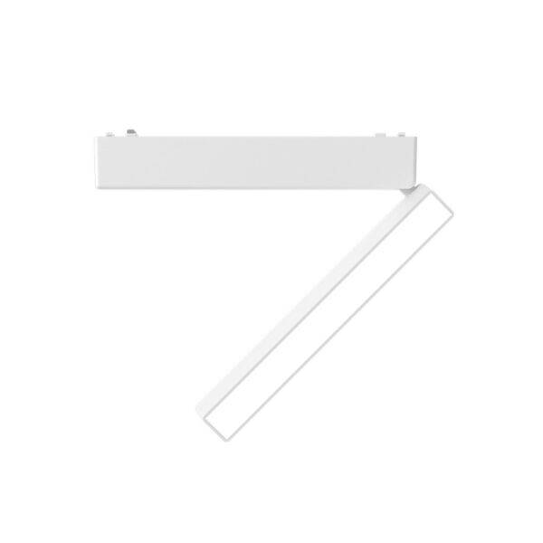 InLight Φωτιστικό LED 10W 3000K για Ultra-Thin μαγνητική ράγα σε λευκή απόχρωση D:23cmX8cm (T03401-WH) - Image 2