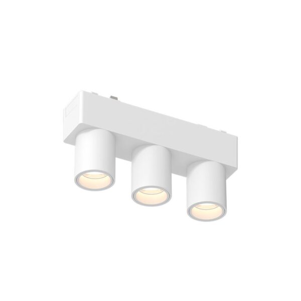 InLight Φωτιστικό LED 5W 3CCT για Ultra-Thin μαγνητική ράγα σε λευκή απόχρωση (by tuya and zigbee) D:12,2cmX5,5cm (T05005-WH) - Image 1